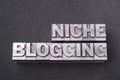 Niche blogging bm Royalty Free Stock Photo