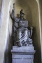 Niche with a statue at the Brandenburg gate in Berlin