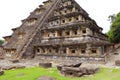 Niches pyramid in Tajin veracruz mexico IX