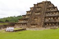 Niches pyramid in Tajin  veracruz mexico VI Royalty Free Stock Photo