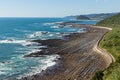 Nichinan coastline from Phoenix, viewpoint in Miyazaki, Kyushu,