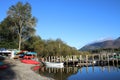 Nichol End marina, Derwentwater, Lake District, UK