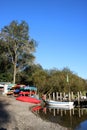 Nichol End marina, Derwentwater, Lake District, UK