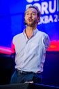 Nicholas James Vujicic speak at Global Synergy Forum 2017 Royalty Free Stock Photo