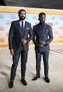 Nicholas Pinnock and Jimmy Akingbola