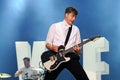 Nicholaus Arson, guitarist of The Hives (band), performs at Universidad Complutense