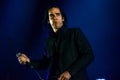 Nick Cave concert Royalty Free Stock Photo