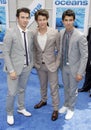 Nick Jonas, Kevin Jonas and Joe Jonas Royalty Free Stock Photo