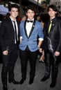 Nick Jonas, Kevin Jonas and Joe Jonas Royalty Free Stock Photo