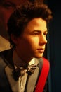 Nick Jonas Wax Figure Royalty Free Stock Photo
