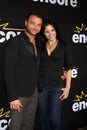Nick Tarabay, Katrina Law Royalty Free Stock Photo