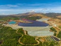 Nickel mining in the Philippines. Royalty Free Stock Photo