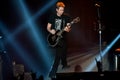 Nickelback , Chad Kroeger during the concert Royalty Free Stock Photo