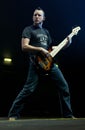 Nickelback , Mike Kroeger during the concert Royalty Free Stock Photo