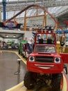 Nickelodeon Universe at the American Dreams mall in East Rutherford, New Jersey