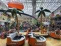 Nickelodeon Universe at the American Dreams mall in East Rutherford, New Jersey