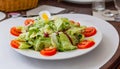 Nicoise salad - traditional French dish