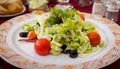 Nicoise salad - traditional French dish