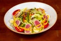 Nicoise salad with tuma