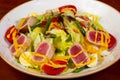 Nicoise salad with tuma