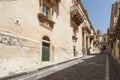 The nicolaci street noto syracuse sicily Italy europe