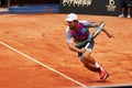 Nicolas barrientos colombian tennis player in atp tournament Royalty Free Stock Photo