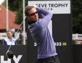 Nicolas Colsaerts at the Seve Trophy 2013 Royalty Free Stock Photo