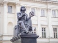 Nicolaus Copernicus Monument by Bertel Thorvaldsen in Warsaw Poland