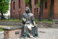 Nicolaus Copernicus statue Royalty Free Stock Photo