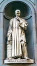 Nicolo Machiavelli Statue Uffizi Gallery Florence Italy Royalty Free Stock Photo