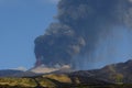 Etna Volcano Paroxysm Ash Cloud