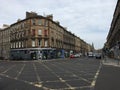 Nicolson Street in Edinburgh city, Scotland Royalty Free Stock Photo