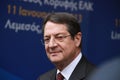 Nicos Anastasiades, Presidential Contender. Royalty Free Stock Photo