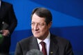 Nicos Anastasiades, Presidential Contender. Royalty Free Stock Photo