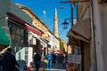 NICOSIA, CYPRUS - DECEMBER 3: Arasta street, a touristic street