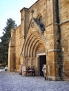 NICOSIA, CYPRUS - 09/11/2018: Selimiye Mosque. Former Cathedral Saint Sophia. Royalty Free Stock Photo