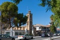 Nicosia, Cyprus - November 2. 2018. Belfry Cathedral of St. John the Divine