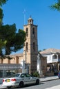 Nicosia, Cyprus - November 2. 2018. Belfry Cathedral of St. John the Divine