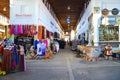 Nicosia, Cyprus - Oct 4th 2018: Famous indoor market Belediye Pazari in the center of Turkish Cypriot city Royalty Free Stock Photo