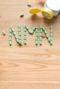 Nicotinamide mononucleotide, NMN Royalty Free Stock Photo