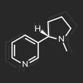 Nicotine chemical formula