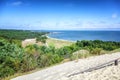 Nida - Curonian Spit and Curonian Lagoon, Nida, Klaipeda, Lithuania. Nida harbour. Baltic Dunes. Unesco heritage. Nida is located Royalty Free Stock Photo