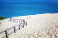 Nida - Curonian Spit and Curonian Lagoon, Nida, Klaipeda, Lithuania. Nida harbour. Baltic Dunes. Unesco heritage. Nida is located Royalty Free Stock Photo