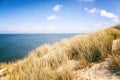 Nida - Curonian Spit and Curonian Lagoon, Nida, Klaipeda, Lithuania. Nida harbour. Baltic Dunes. Unesco heritage. Nida is located