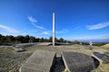 Sundial set on the dune of Parnidis