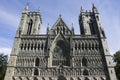 Nidaros Cathedral Royalty Free Stock Photo