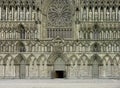 Nidaros Cathedral Royalty Free Stock Photo