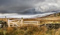 Great Whernside mountain in winter Royalty Free Stock Photo