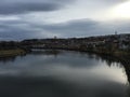 Nidelva river, Trondheim, Norway.