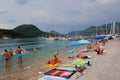 Nidri Beach and Port, Lefkada Ionian Greek Island, Greece